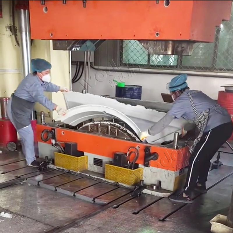 玻璃鋼檢查井模壓機(jī) 玻璃鋼檢查井模壓機(jī)