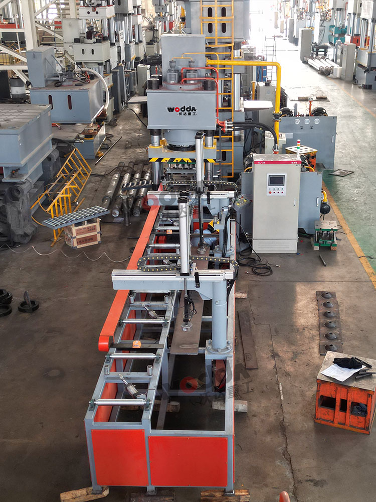 500噸四柱液壓機(jī)沖壓錨桿托盤 500噸四柱液壓機(jī)沖壓錨桿托盤